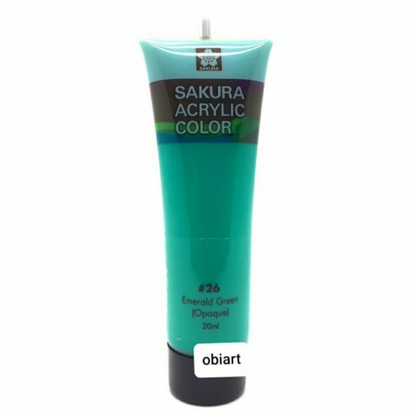 

Sakura Acrylic Color 20 ml Emerald Green