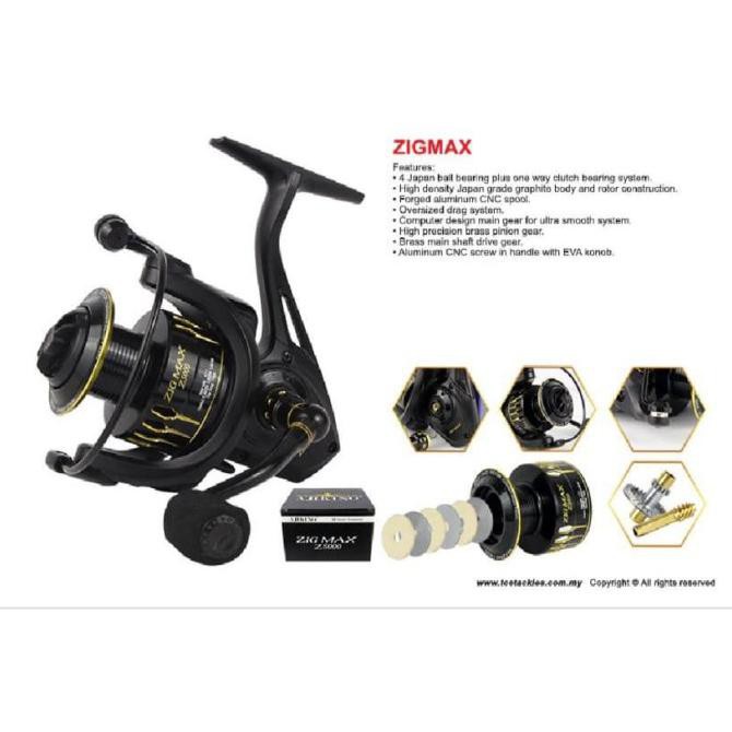 Update Reel Spinning Ajiking Zigmax-Z - 1000 Terbatas