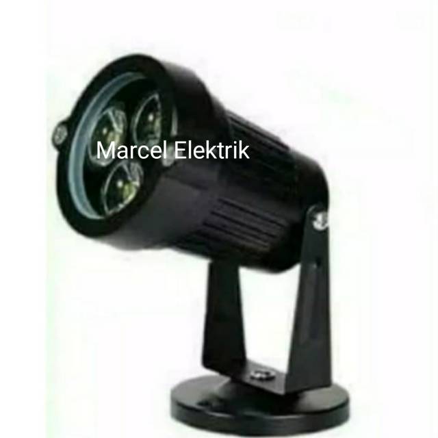 Lampu Sorot Taman 3watt warm white