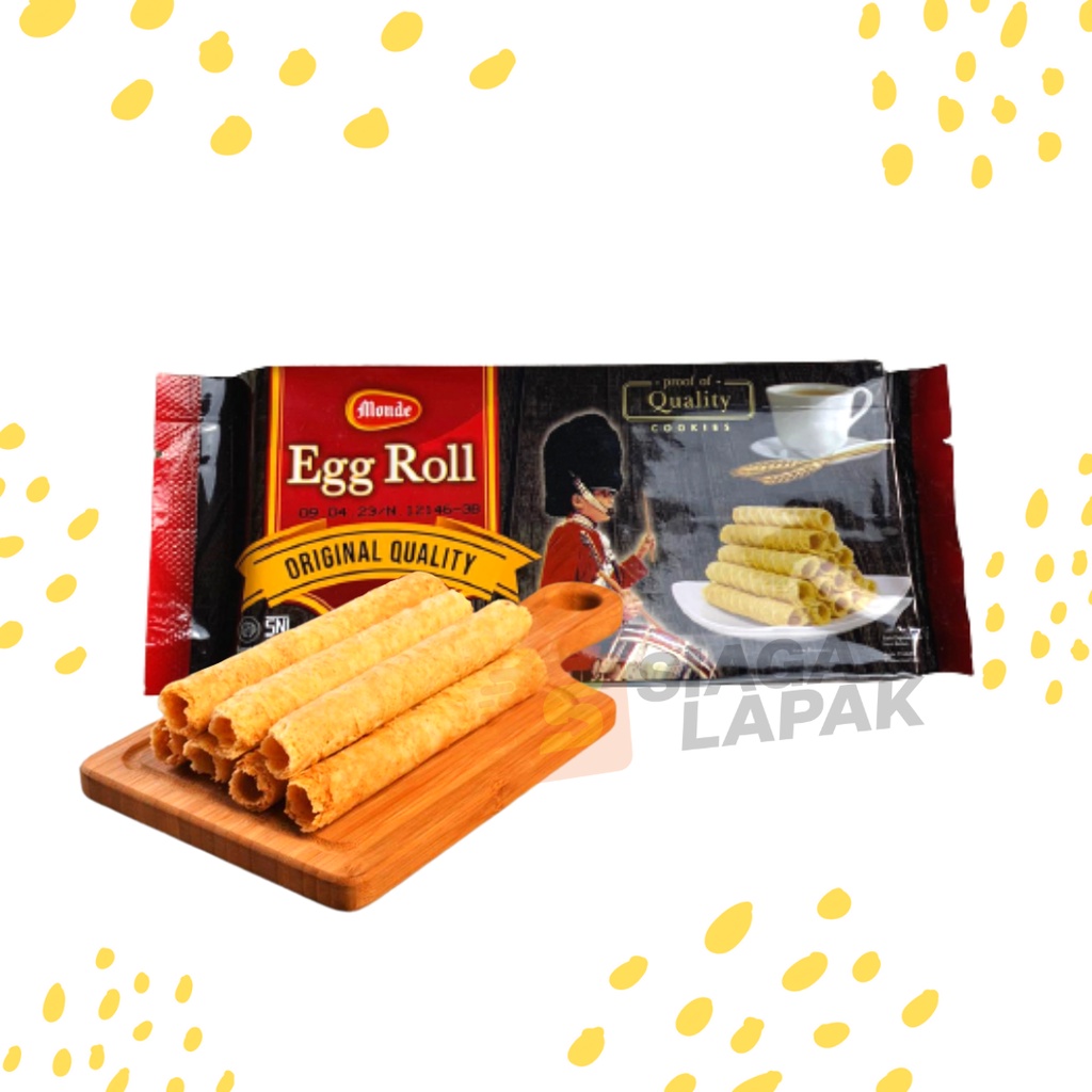 Egg Roll Monde Biskuit Original 60gr