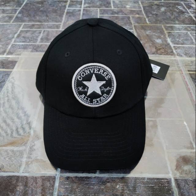 converse black cap