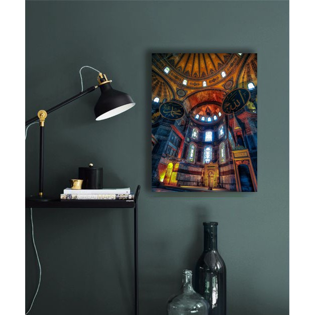 Dekosistem A151 - 30x40 Hiasan Dinding kayu Pajangan walldecor aestetik aestetic hagia sophia tumblr