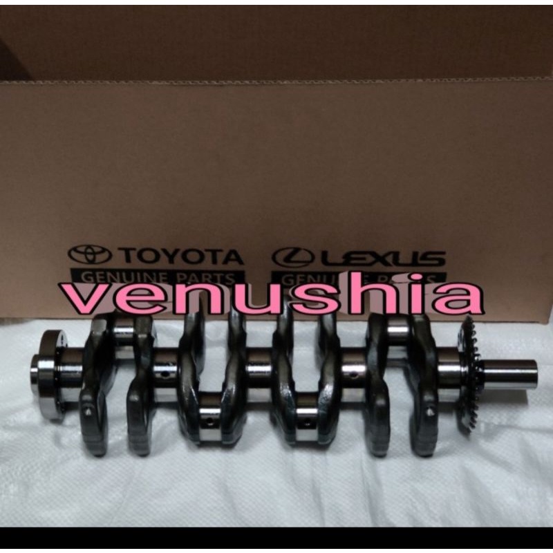 CRANKSHAFT AS KRUK KREK AS GRAND NEW AVANZA 1.5 1500CC 2016 UP 2NR ORIGINAL