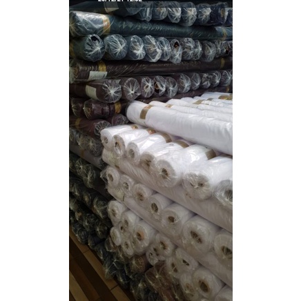 BAHAN 100% POLIESTER IMPORT 1 ROLL JUBAH AL haramain