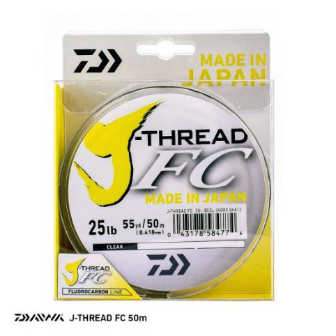 Senar Daiwa J Thread FC Leader 50M | PIlih Ukuran