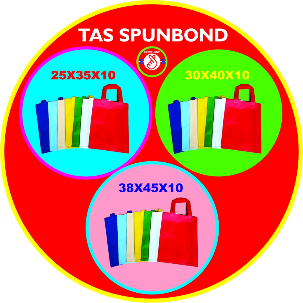 

TAS SPUNBOND POLOS / TAS SOUVENIR GOODIE BAG BINGKISAN ULANG TAHUN HAJATAN