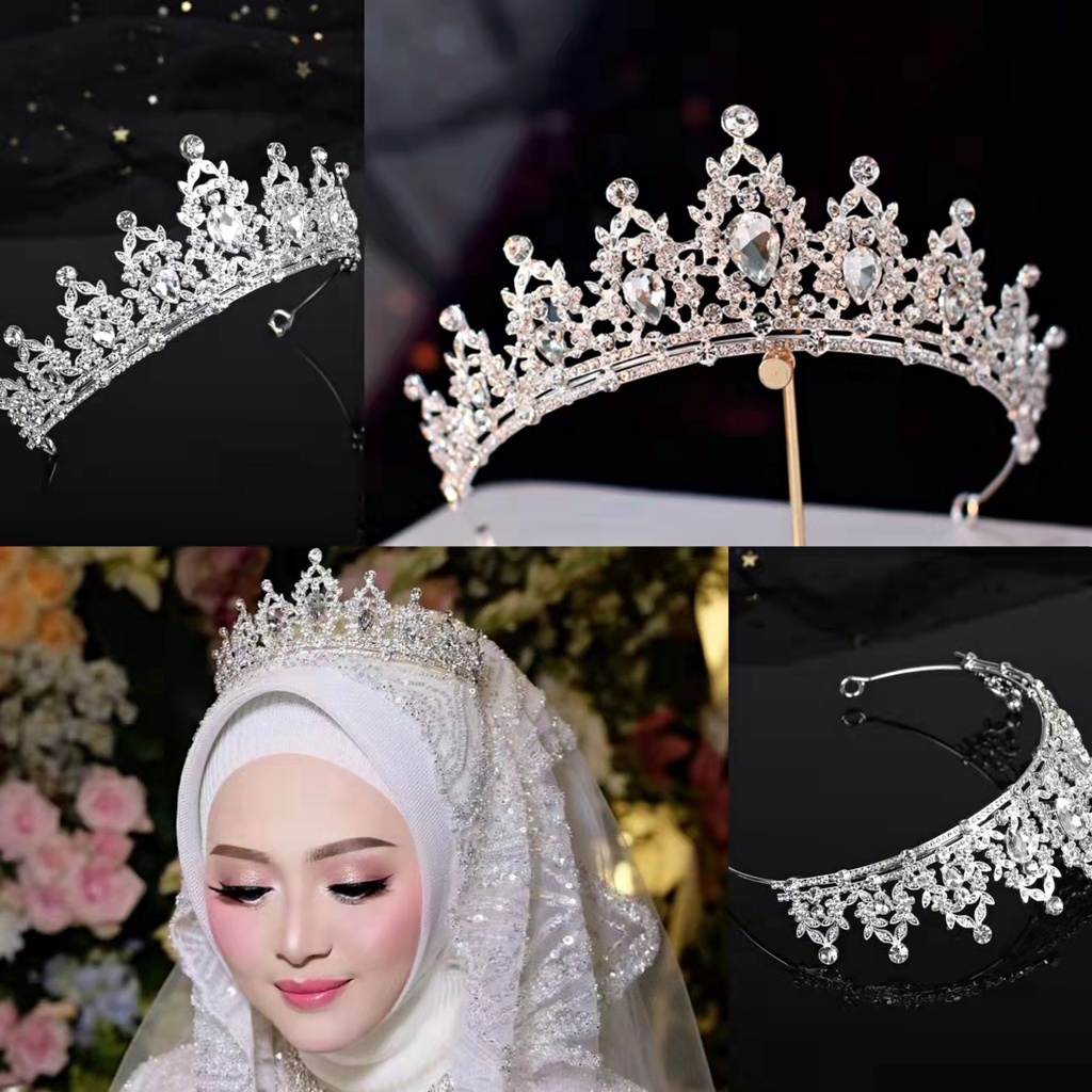 Mahkota motif classical mahkota wisuda/hijab