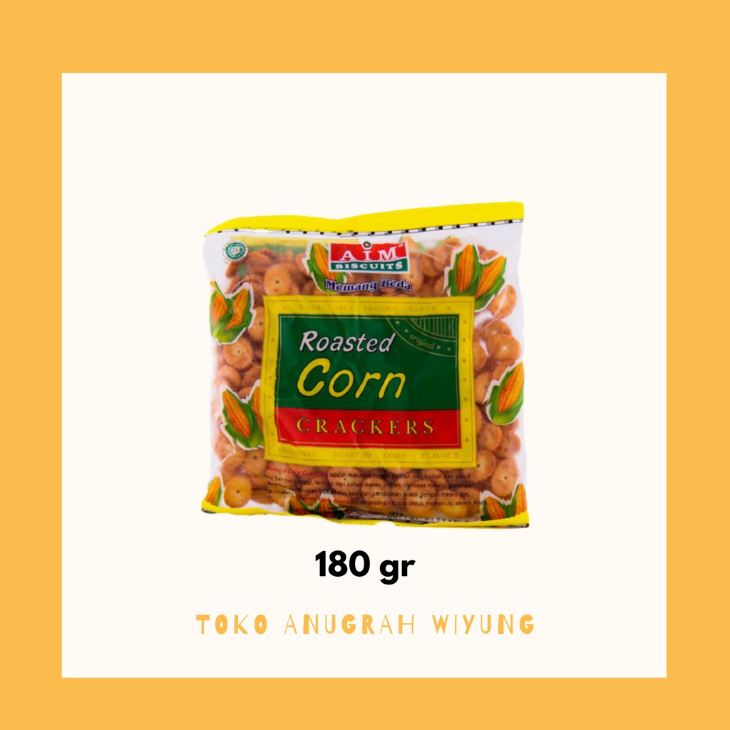 

AIM ROASTED CORN BISCUIT 180 GR