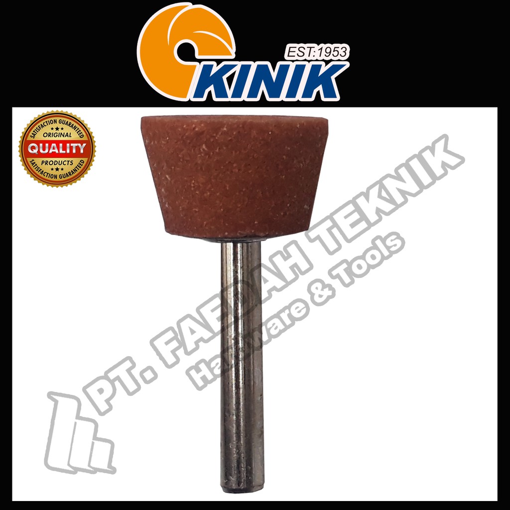 Mounted Stone / Batu Gerinda Botol A32 6mm Shank Kinik (1 Pcs)