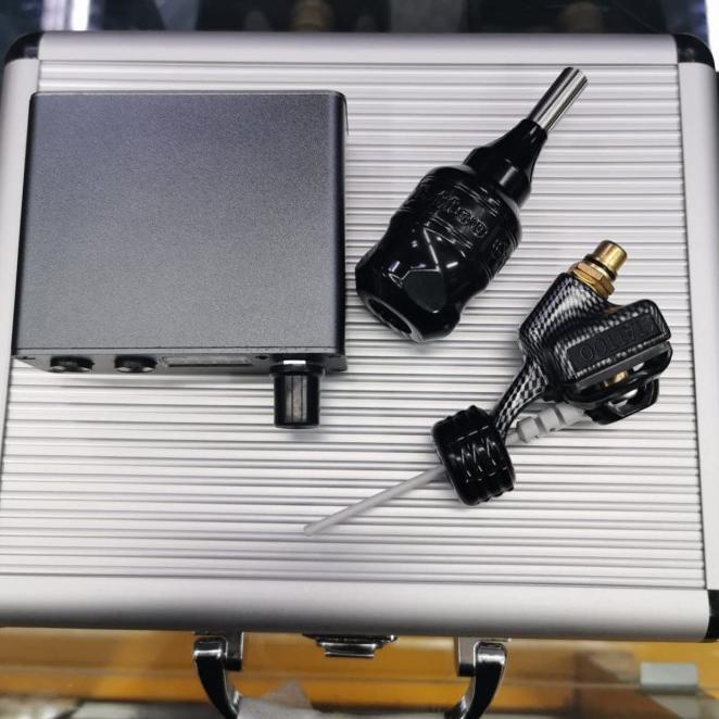 Yuli - Tattoo Kit Rotary 1 Mesin Dengan Box - Tattoo Set Murah Premium