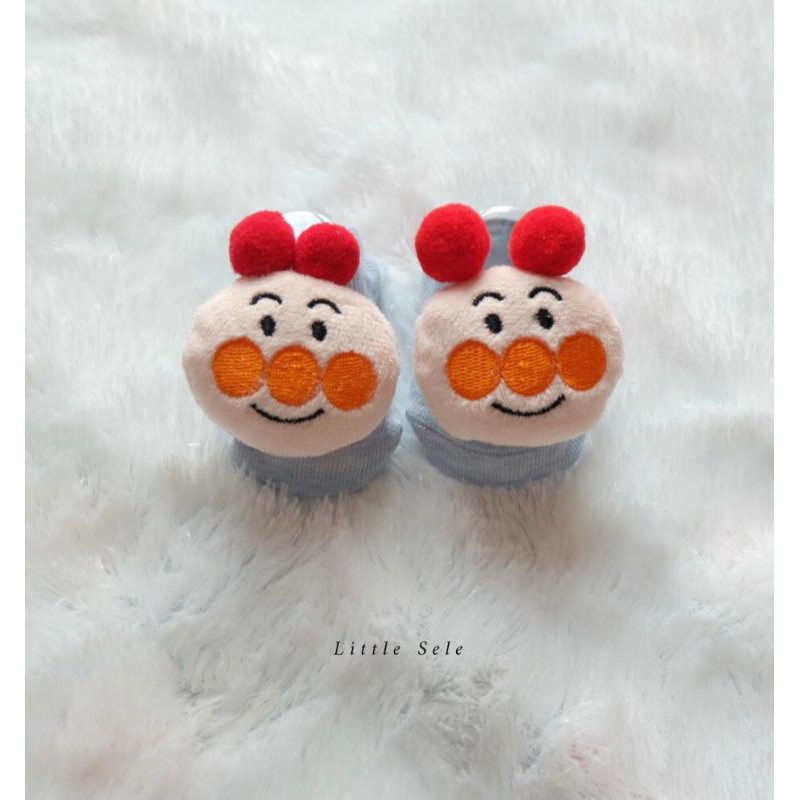 Kaos Kaki Bayi 3D AnpanMan/Kaos Kaki Import/Newborn/Anti Slip