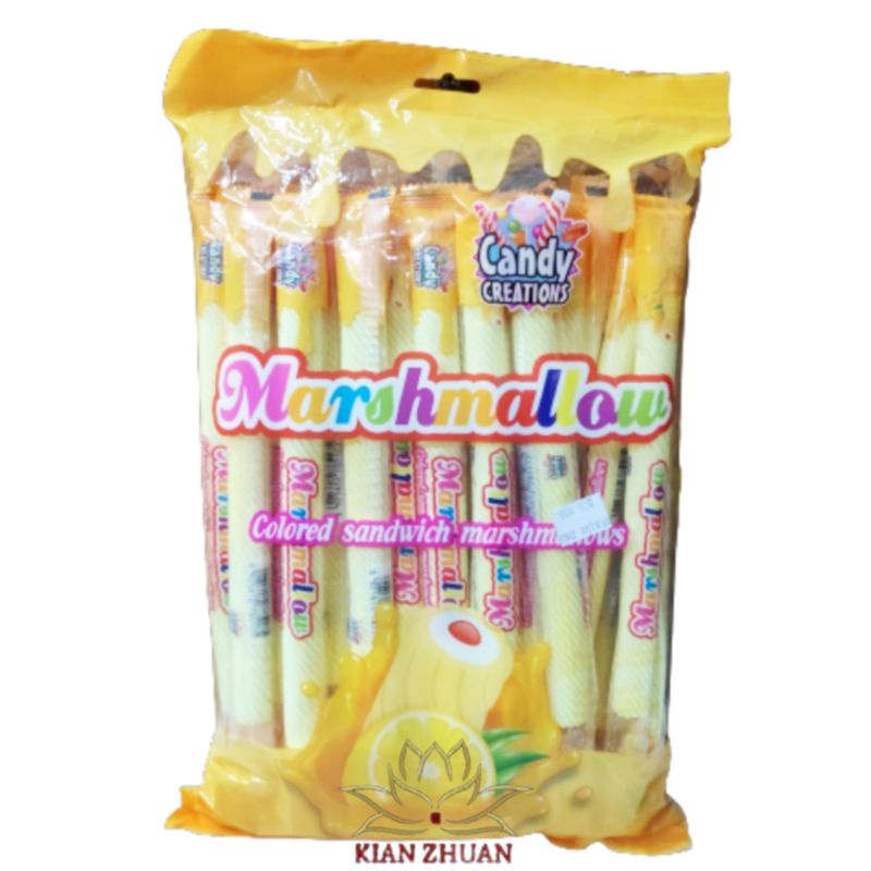 Marshmallow Aneka Rasa Apel, Anggur, Blueberry, Cokelat, Jeruk, Lemon, Strawberry