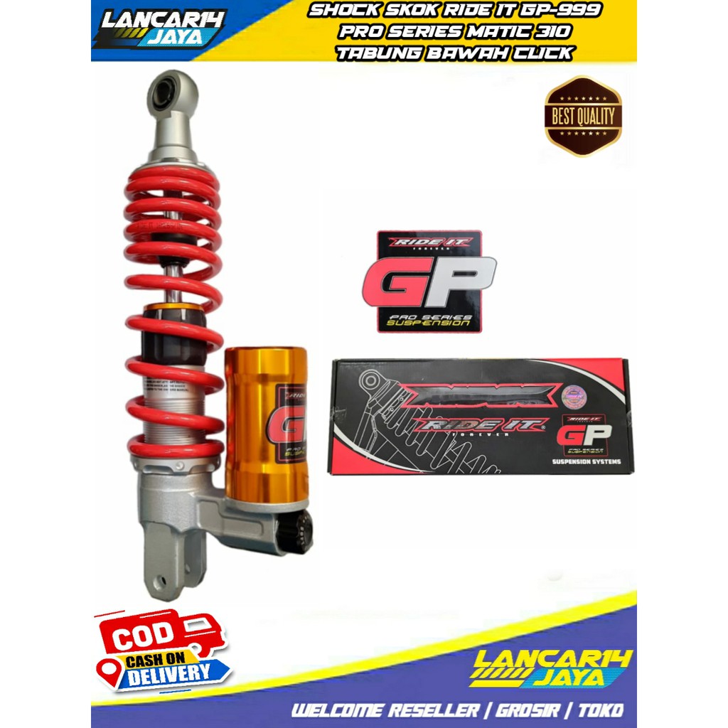 SHOCK SKOK RIDE IT GP-999 PRO SERIES MATIC 310MM TABUNG BAWAH CLICK