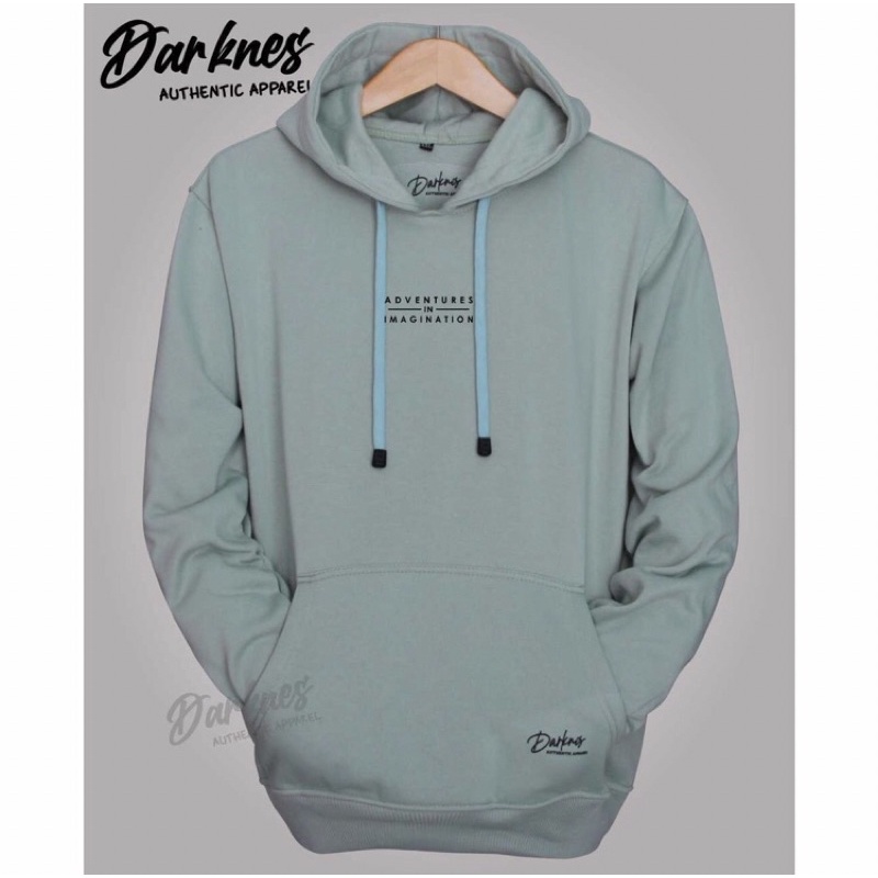 suiter pria hoodie terbaru 2021 keren gaya distro sweater cowok original brand tebal DARKNESS dewasa laki laki sweter hodie polos jumper jombo terbaru jumpper oblong big size M XXL cod bayar ditempat jacket zipper style korean premium