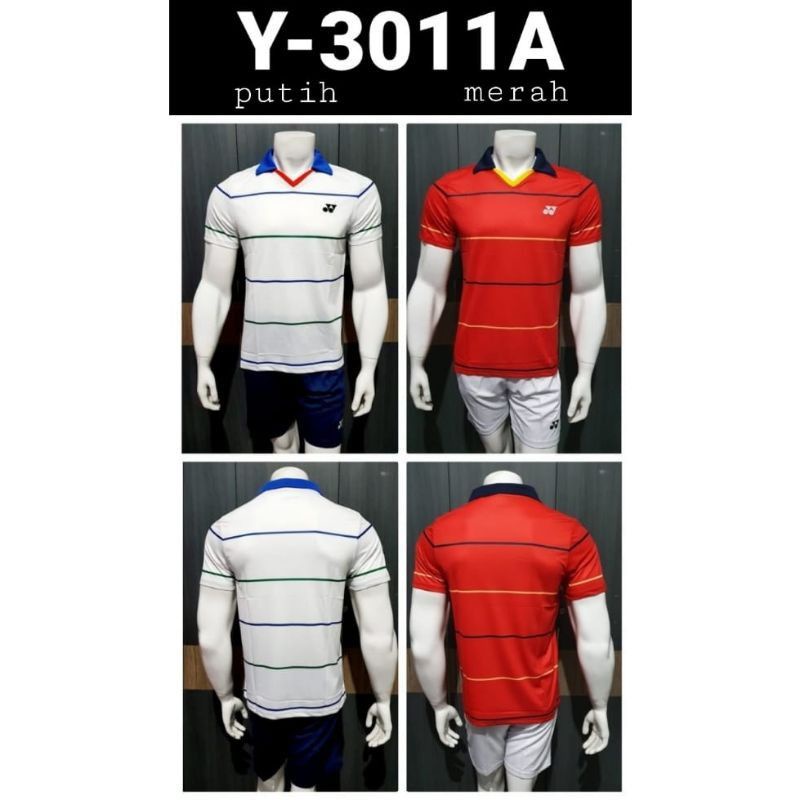Baju / Kaos / Jersey Badminton YONEX Y 3011 IMPORT GRADE ORI / ORIGINAL