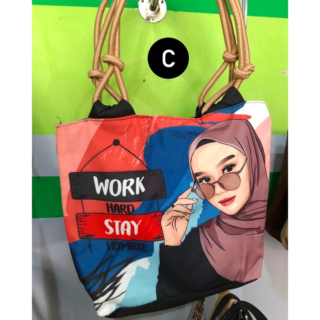 TOTEBAG KEKINIAN TOTHBAG SUMBU TOTHBAG RESLETING / TAS KULIAH / TAS KERJA / TAS NGAMPUS / TAS NGAJI