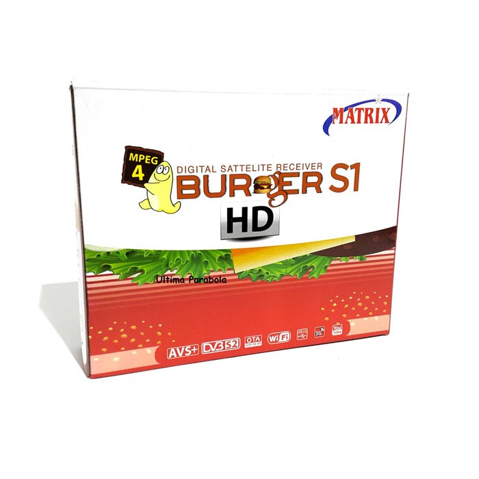 Dijual Receiver Matrix Burger HD Mini S1 AVS+ (Full upgrade Edition) terbaik