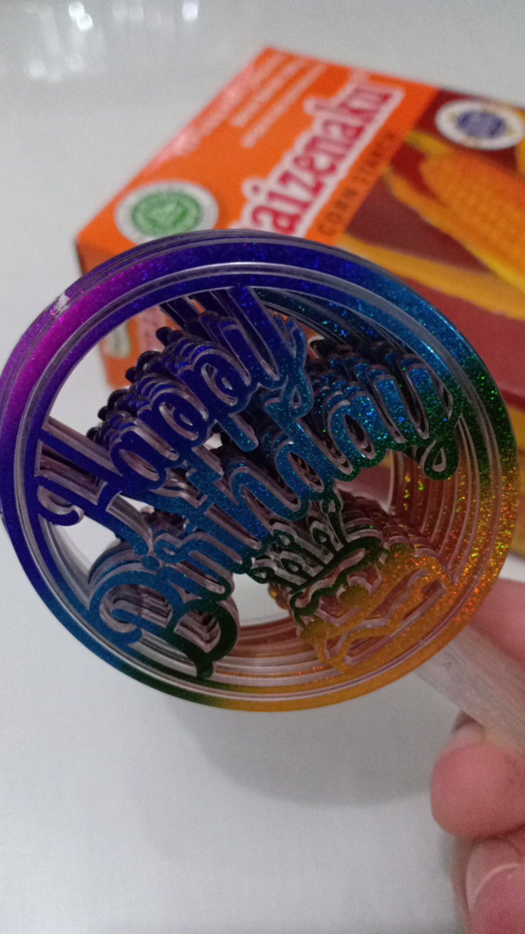 10 Pcs Topper Hiasan Kue Tart Happy Birthday