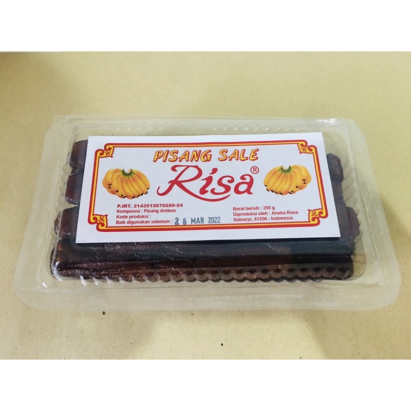 

Sale Pisang Basah “RISA” Pisang Ambon - 250 gr