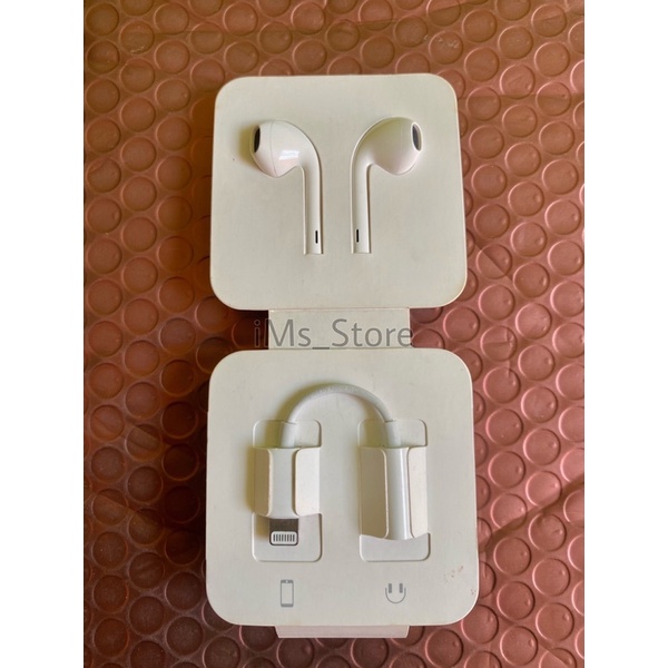 Headset iphone Colokan Lightning copotan ori