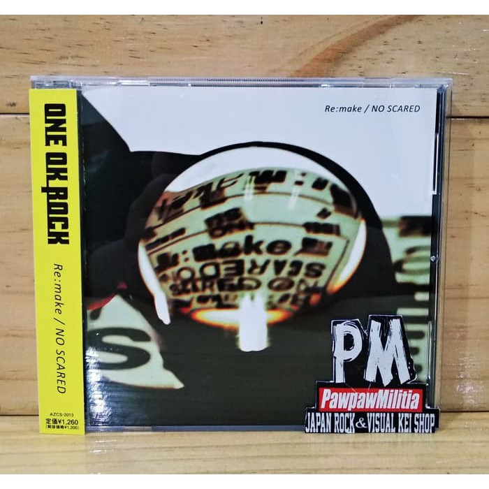 CD OOR One Ok Rock Re:make NO SCARED Limited Edition