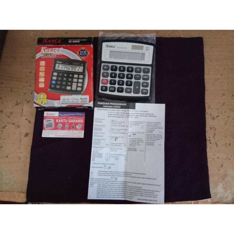 

karce desktop calculator KC-D2ON