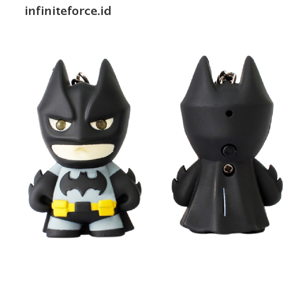 Infiniteforce.id Gantungan Kunci Batman Dengan Lampu Led + Suara