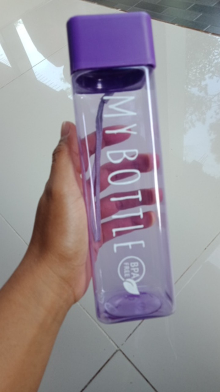B ( B6 ) My Bottle Transparan Warna / Botol Minum Tahan Pecah Kwalitas Terbaik