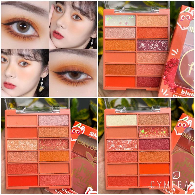 PROMO ECER!! EYESHADOW IMAN OF NOBLE JUST PEACH BEST SELLER 6661-12