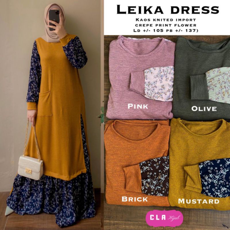 Leika Dress Cla Hijab