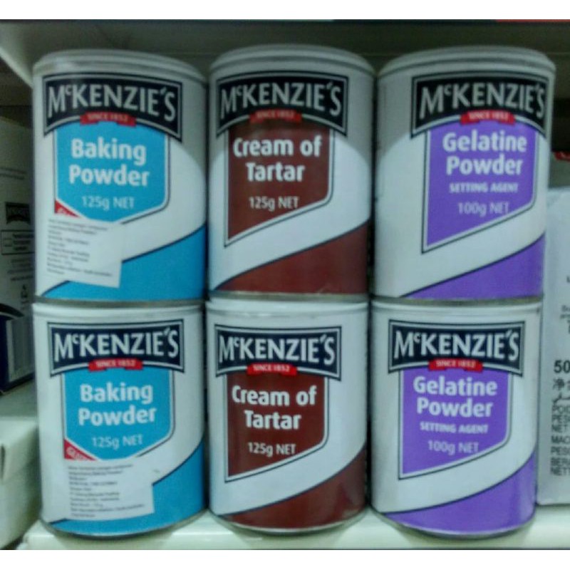 MCKENZIE'S BAKING POWDER 125 GR (TERSEDIA 3 VARIAN)