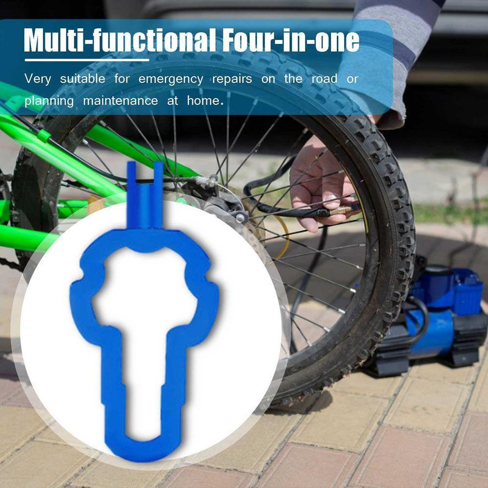 Lanfy Valve Core Remover Sepeda Gunung Multifungsi Sepeda Valve Core Bike Washers Waterproof American French Valve Gas Valves Tools