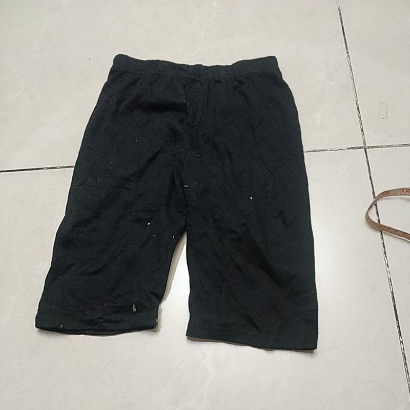 pl02 celana hitam preloved 7 8 tahun
