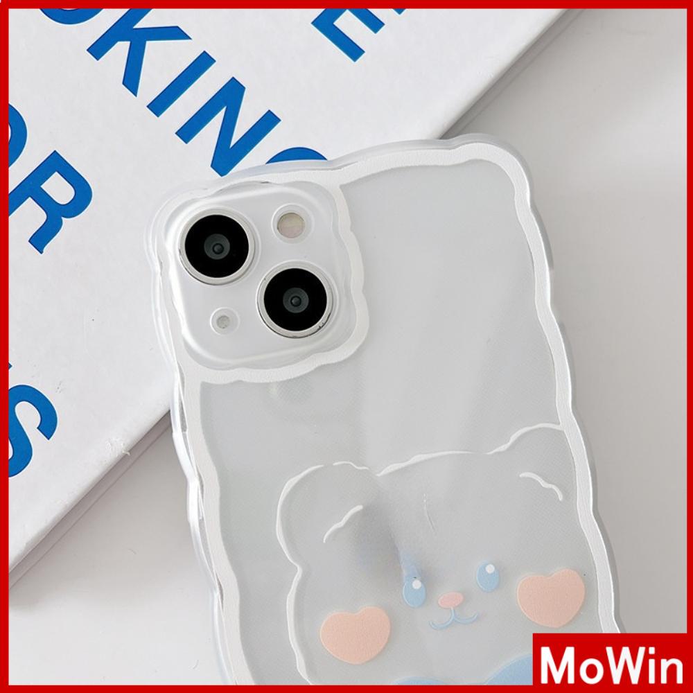 iPhone Case Silicone Soft Case Clear Case Airbag Shockproof Camera Cover Protection Cartoon Cute Bear Compatible For iPhone 11 iPhone 13 Pro Max iPhone 12 Pro Max iPhone 7 Plus