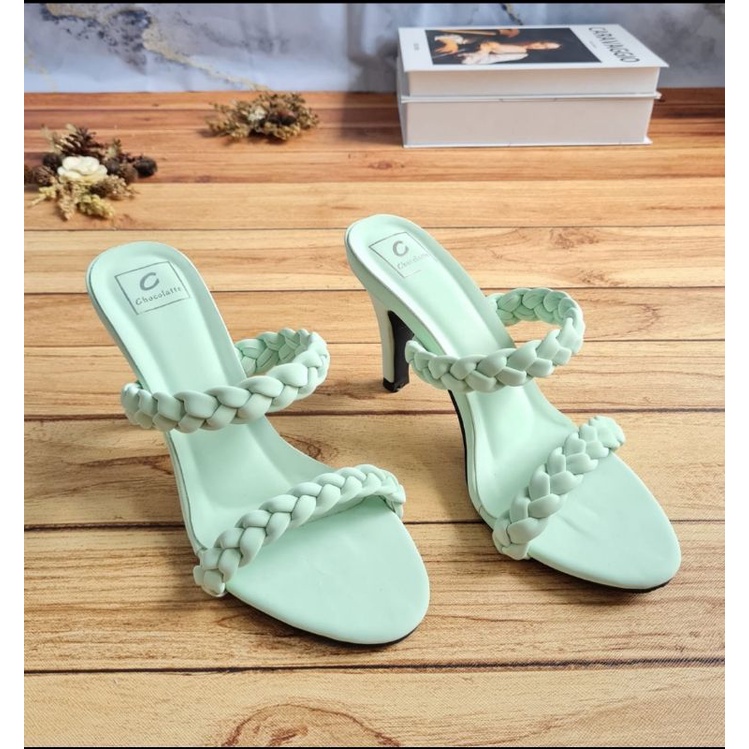 ABBUSHOES kf 07 high heels kepang ban 2 namira  9cm