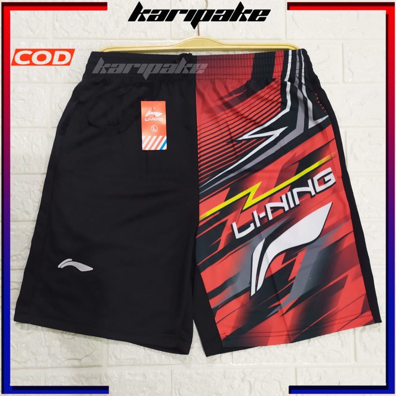 Celana badminton bulutangkis lining terbaru printing