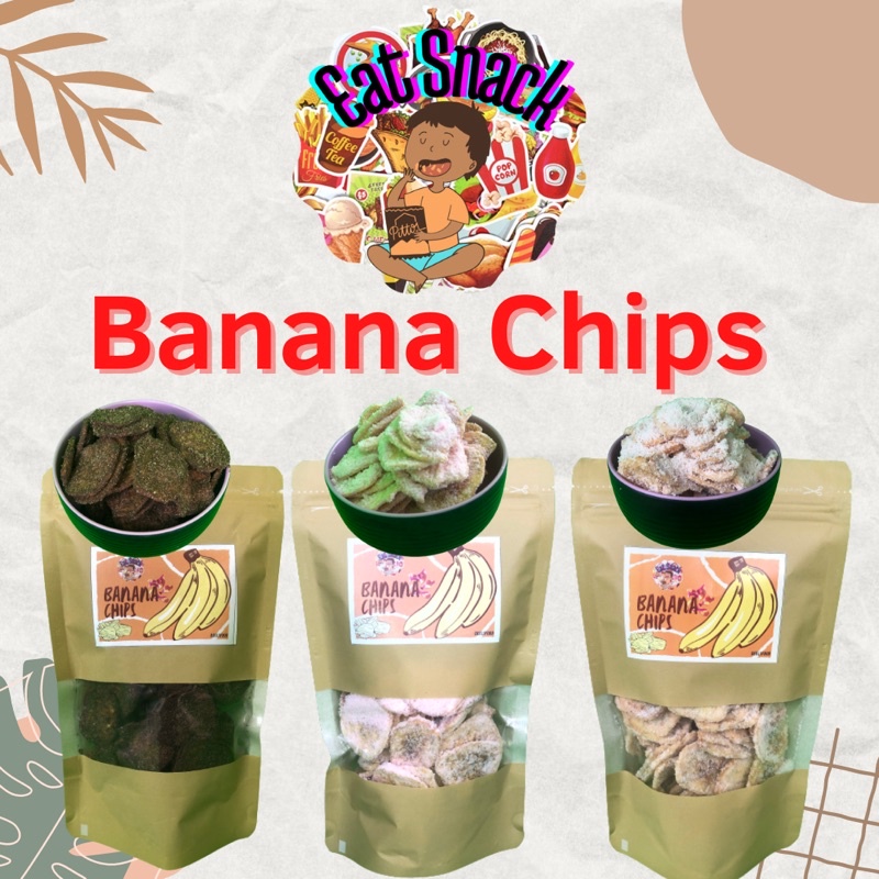 

Banana Chips (Keripik Pisang) Eat Snack