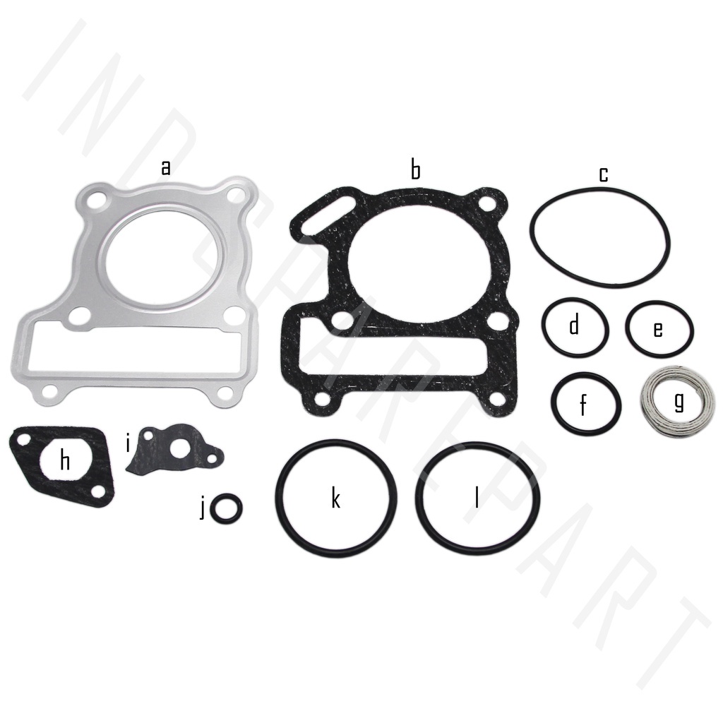 Gasket-Paking Top-Set-Topset Silver Crypton/Vega-R-R New/Jupiter-Z 110