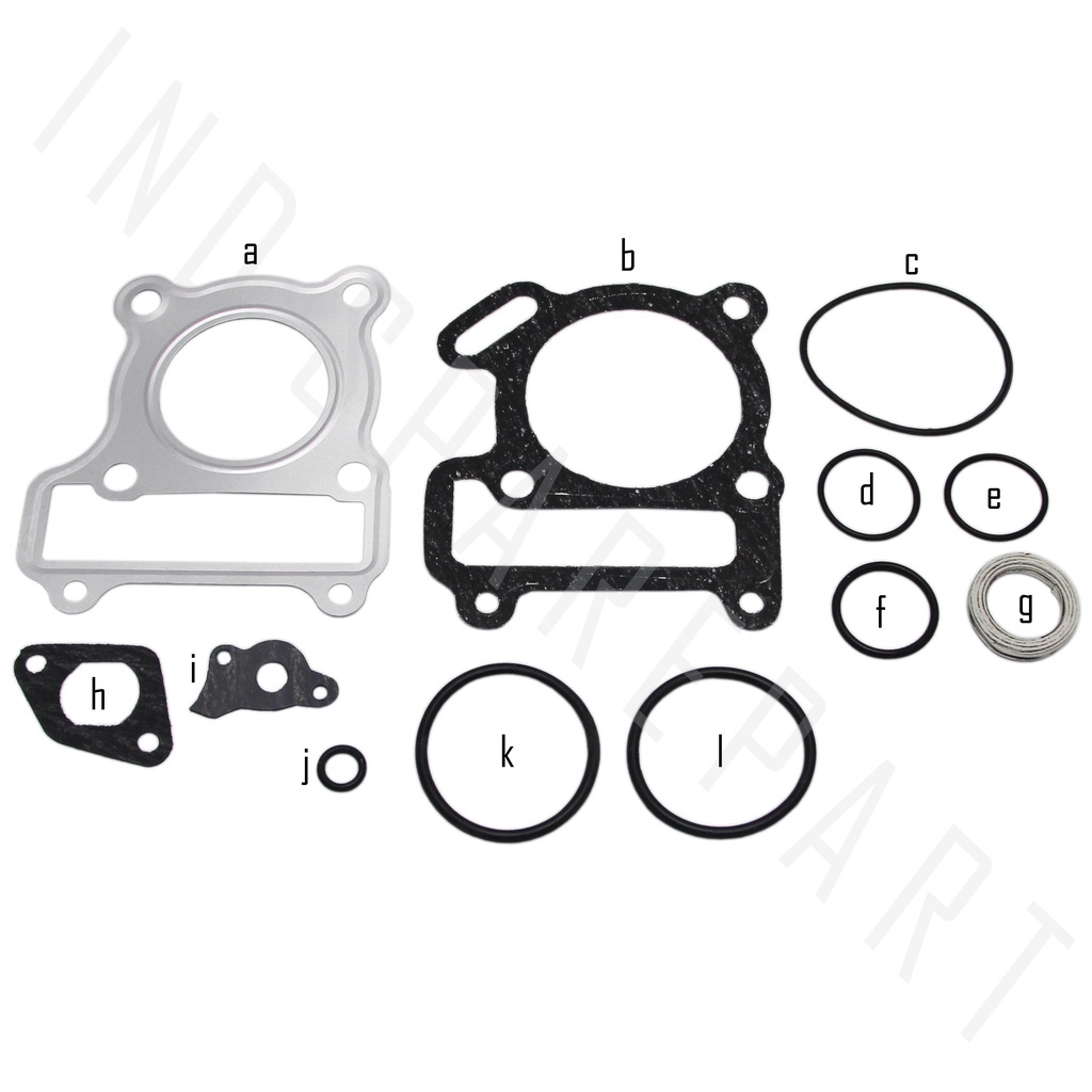 Gasket-Paking Top-Set-Topset Silver Crypton/Vega-R-R New/Jupiter-Z 110