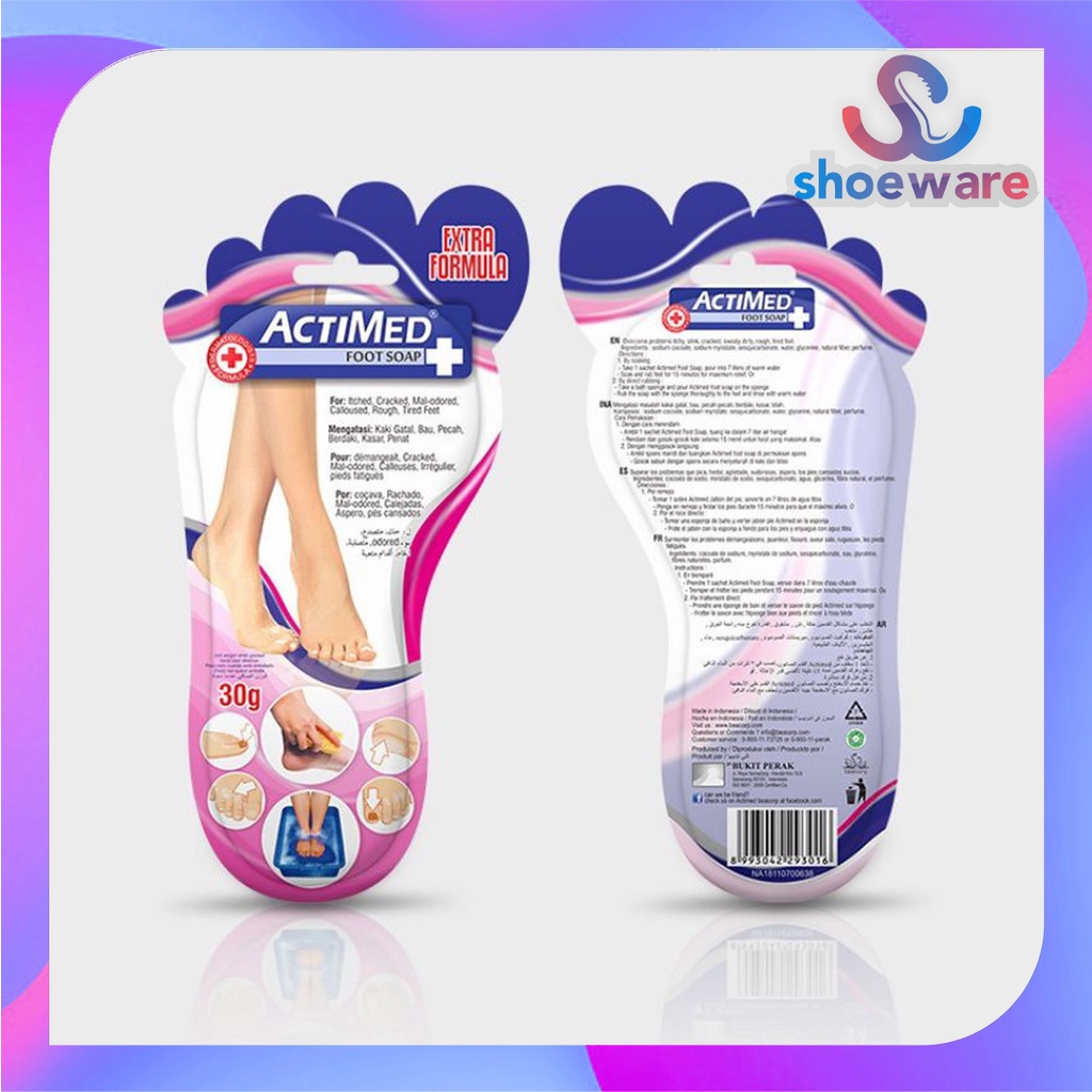 sabun kaki actimed foot anti bau