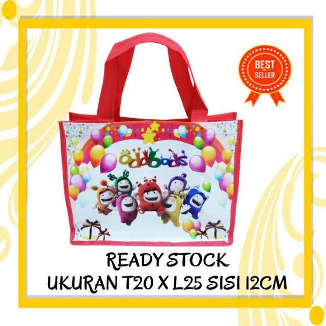 

Goodie bag oddbods/tas ultah oddbods ultah TERMURAH