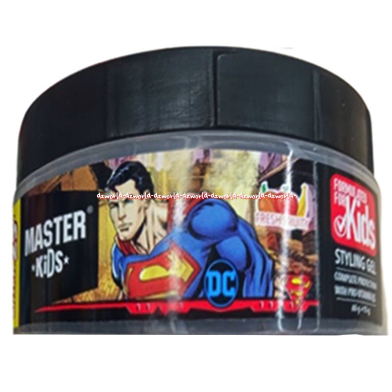 Master Kids Gel Rambut Anak gambar Super Hero Master Kids Styling Gel Pome Rambut Anak Masterkids