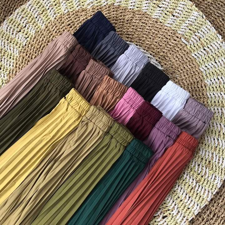 KULOT PLISKET PREMIUM / CELANA PLISKET / KULOT PLISKET PREMIUM