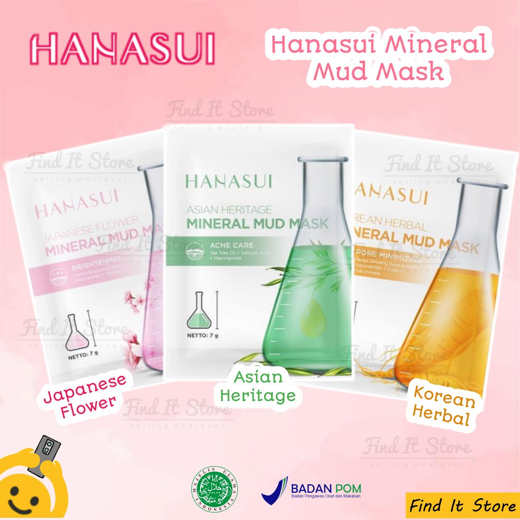 Hanasui MIneral Mud Mask