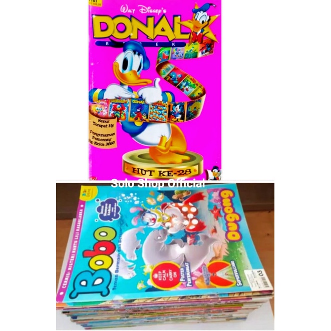 BUKU MAJALAH ANAK MAJALAH BOBO DONAL BEBEK Majalah Bahasa Jawa Panjebar Semangat BEKAS ECER