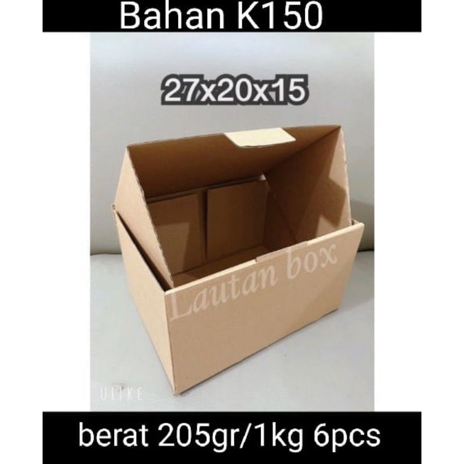 

dus 27x20x15 die cut box baju botol helm hampers kue roti murah