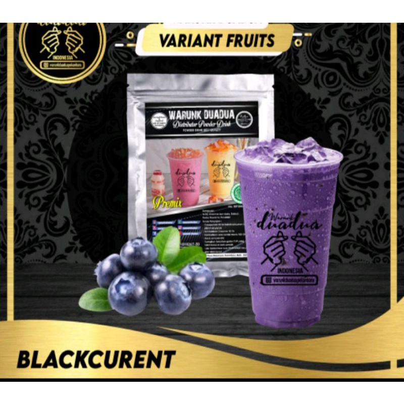 

Bubuk Minuman Rasa Blackcurrent 1kg