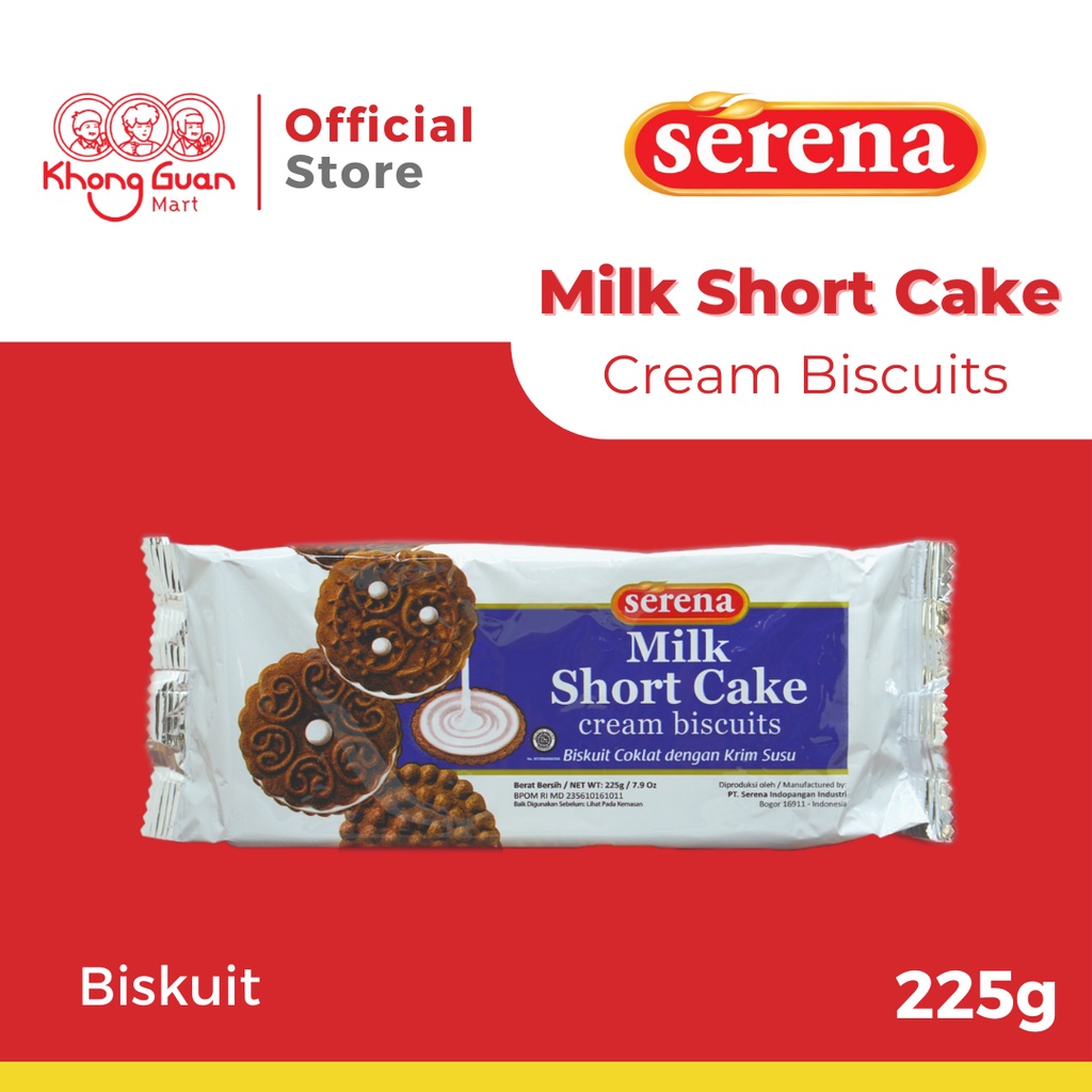 

SERENA Milk Shortcake Pack 225 Gram