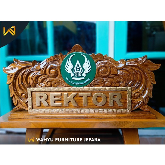

Papan Nama/Papan Nama Ukir/Papan Nama Meja Kantor/Custom nama dan logo