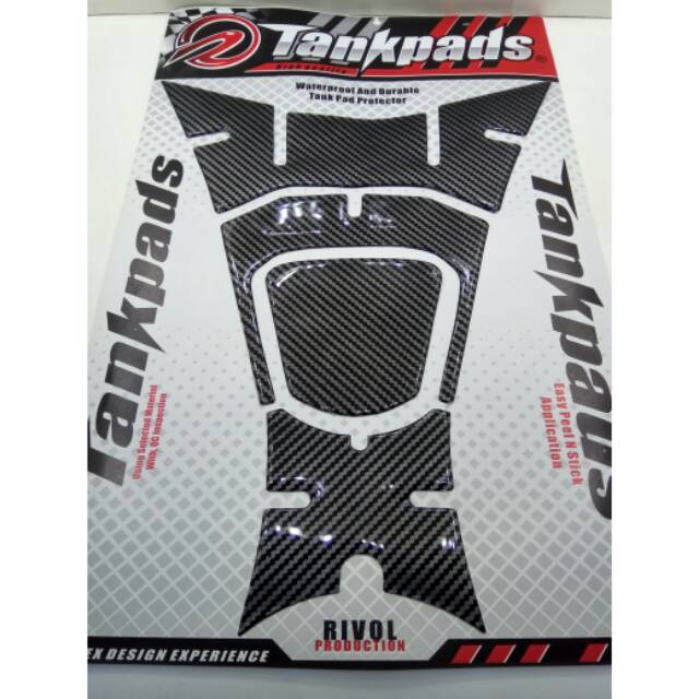 TANKPAD PCX KARBON HITAM POLOS